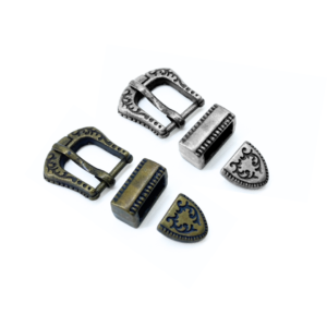 HEBILLA TEJANA 3103 CON PASADOR Y PUNTERA 10MM ZAMAK - POR JUEGO