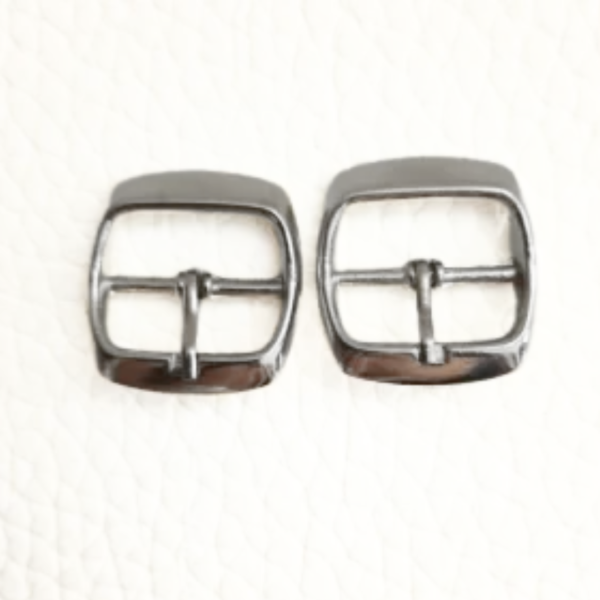 HEBILLA 118 PASO 20MM ZAMAK POR PAR DORADO