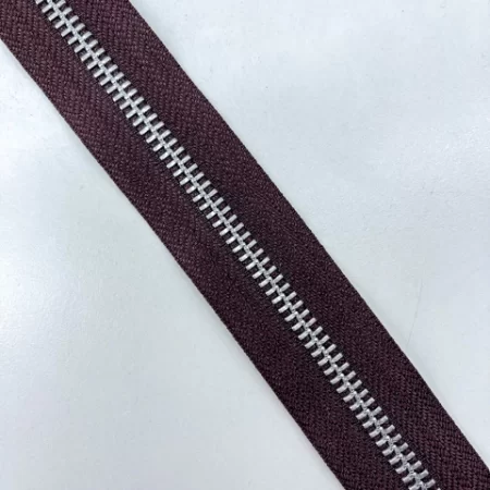 CIERRE ALUMINIO YKK - POR METRO LINEAL MARRON 570