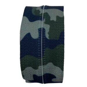CIERRE MONOFILAMENTO N° 5 YKK CAMUFLADO VERDE - POR METRO