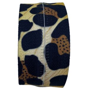 CIERRE MONOFILAMENTO N° 5 YKK ANIMAL PRINT NARANJA - POR METRO