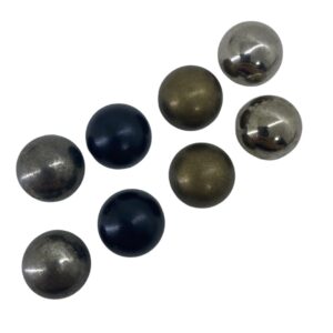 APLIQUE MEDIABOLA 3111 15MM ZAMAK - POR UNIDAD