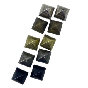 APLIQUES 2553 PIRAMIDAL 11X11MM - POR UNIDAD