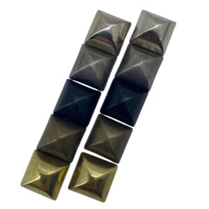 APLIQUE 2737 PIRAMIDAL 20X20MM - POR UNIDAD