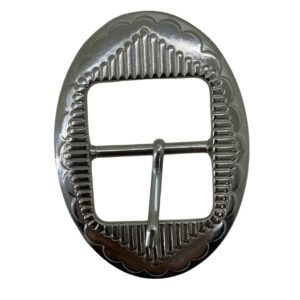 HEBILLA CINTO LABRADA 30MM ZAMAK - POR UNIDAD