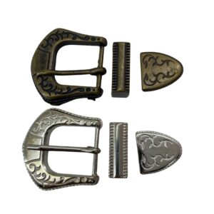 HEBILLA TEJANA 3089 CON PASADOR Y PUNTERA 25MM ZAMAK - POR UNIDAD