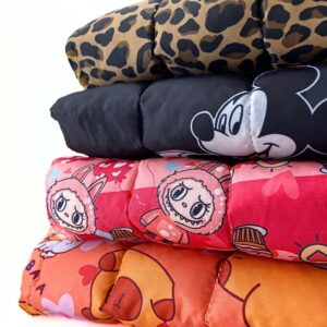 TELA CANELON MATELASSE ESTAMPADO X METRO