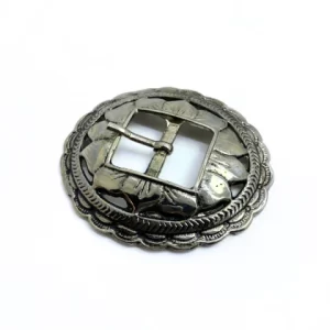 HEBILLA FLOR 25MM ZAMAK - POR UNIDAD