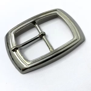 HEBILLA C/ RIBETE K189 40 MM ZAMAK NIQUEL X UNIDAD