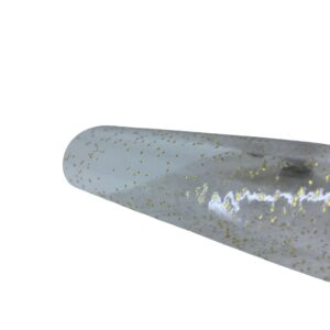 PVC CRISTAL CON GLITTER DORADO