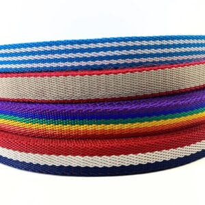 CINTA POLIPROPILENO REFORZADA PARA MASCOTAS X 25MTS - 20mm