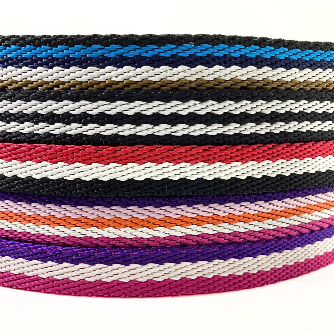 CINTA POLIPROPILENO REFORZADA PARA MASCOTAS X 25MTS - 15mm