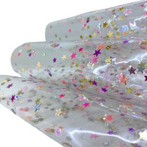 PVC CRISTAL ESTRELLAS MULTICOLOR