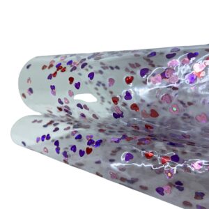 PVC CRISTAL CORAZON MULTICOLOR