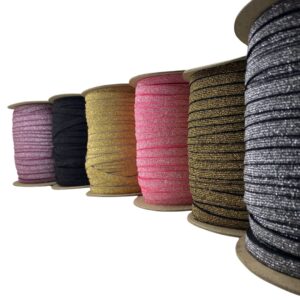 ELASTICO FLASH 10MM LUREX X MT