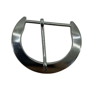 HEBILLA CINTO MEDIALUNA 40MM ZAMAK - POR UNIDAD