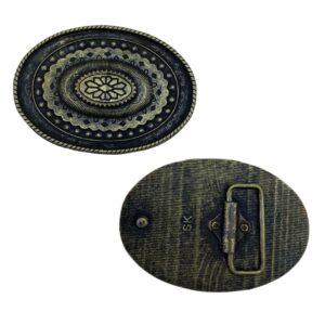 HEBILLA CHAPON OVAL TEJANO 35MM - POR UNIDAD