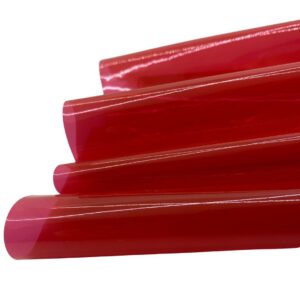 TELA PVC CRISTAL N°4 ROJO – POR METRO
