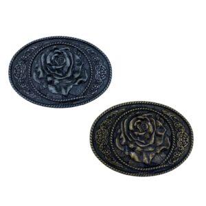 HEBILLA CHAPON FLOR "ROSA" 35MM – POR UNIDAD