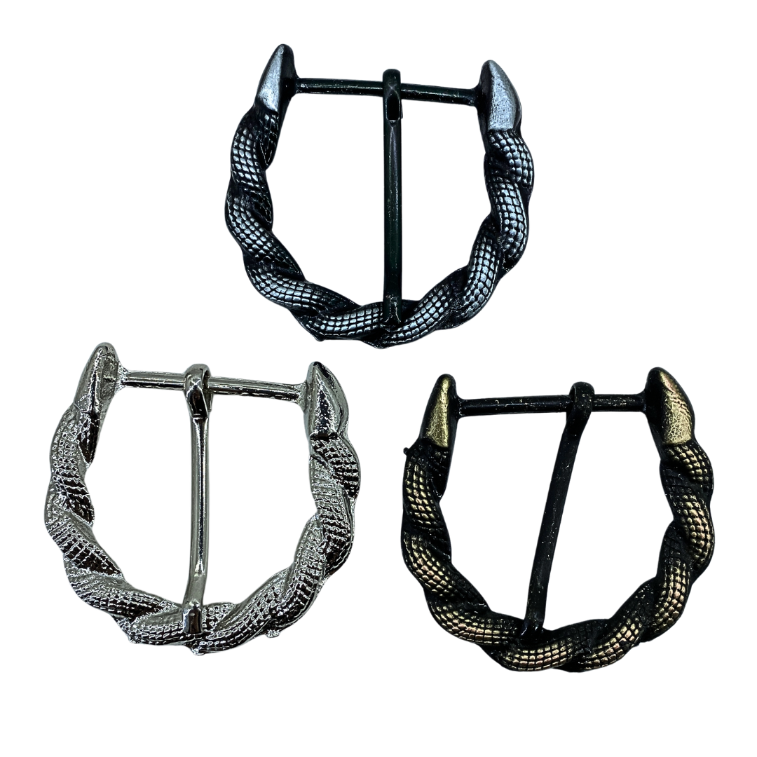 HEBILLA TRENZADA P060 35MM – POR UNIDAD